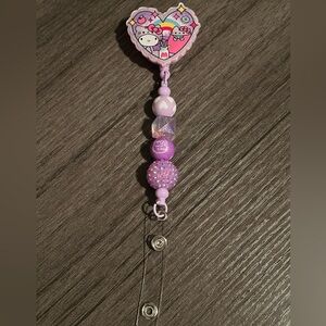 Kawaii badge reel